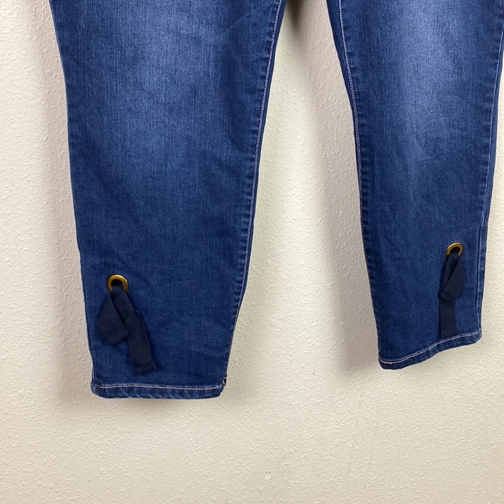 Vintage America | Wonderland Skinny Ankle Jeans Plus 20W - Picture 2 of 8